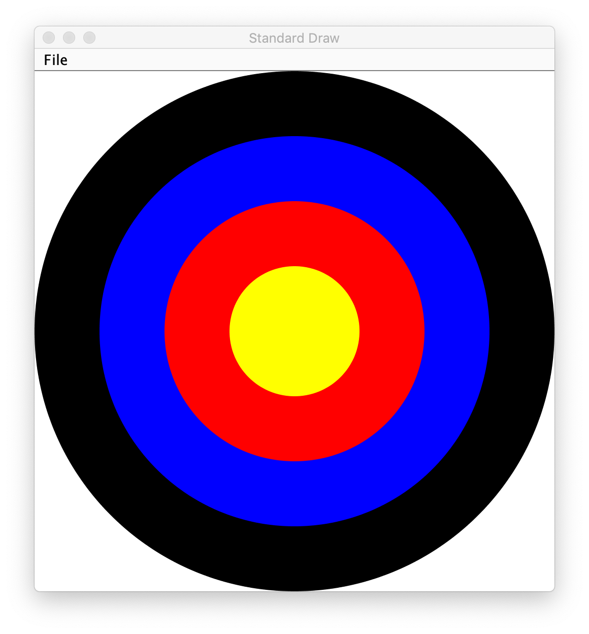 Full Window Bull's Eye