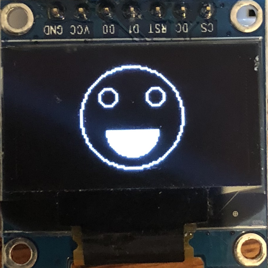 Smiling OLED