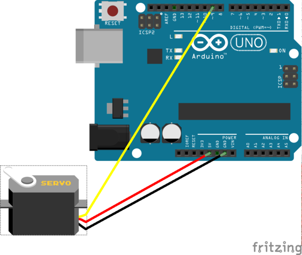 Servo Motor (Continuous Rotation) + Arduino - ESE205 Wiki