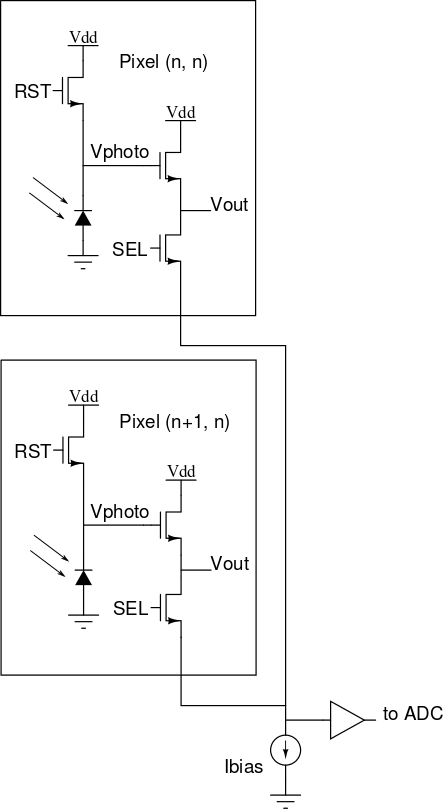 3T Voltage Mode Pixel