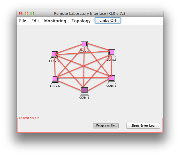 NDN Overlay fully connected mesh topology