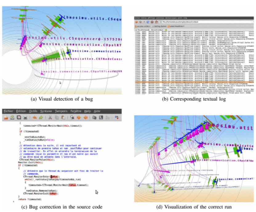 3D tubular visualization of log data.