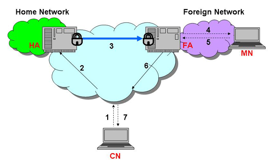 Mobile IP operation