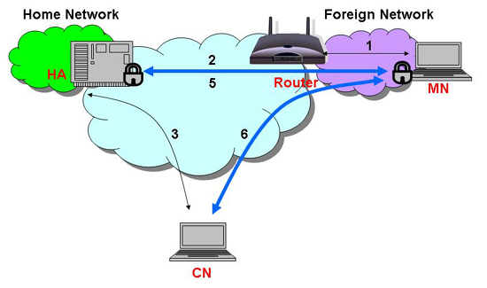 Mobile IPv6 operation