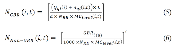 Equation (5) and (6)